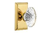 Nostalgic Warehouse
STUOFC
Studio Plate Oval Fluted Crystal Glass Door Knob with or With Out Keyho