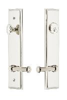 Grandeur HardwareCARGEO_82Carre' Tall Plate Complete Entry Set with Georgetown Lever