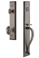 Grandeur HardwareFAVSGRGVCFifth Avenue One-Piece Handleset with S Grip and Grande Victorian Knob