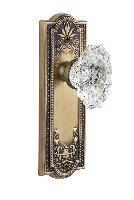 GrandeurPARBIAParthenon Plate Privacy with Biarritz Crystal Knob