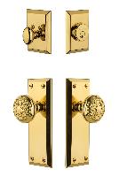 GrandeurFAVWIN_ComboFifth Avenue Plate with Windsor Knob and matching Deadbolt