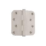 Grandeur HardwareBUTHNG_RD_RES4" Button Tip Residential Hinge with 5/8" Radius Corners