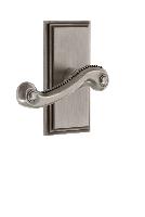 GrandeurCARNEWCarre Plate Privacy with Newport Lever