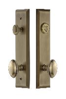 Grandeur HardwareFAVEDN_82Fifth Avenue Tall Plate Complete Entry Set with Eden Prairie Knob