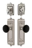GrandeurWINCOV_ComboWindsor Plate with Coventry Knob and matching Deadbolt
