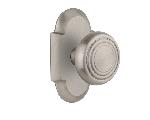 Nostalgic WarehouseCOTDECCottage Plate Deco Door Knob with or With Out Keyhole