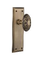 Nostalgic WarehouseNYKVICNew York Plate Victorian Door Knob with or With Out Keyhole