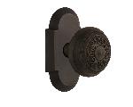Nostalgic WarehouseCOTEADCottage Plate Egg & Dart Door Knob with or With Out Keyhole